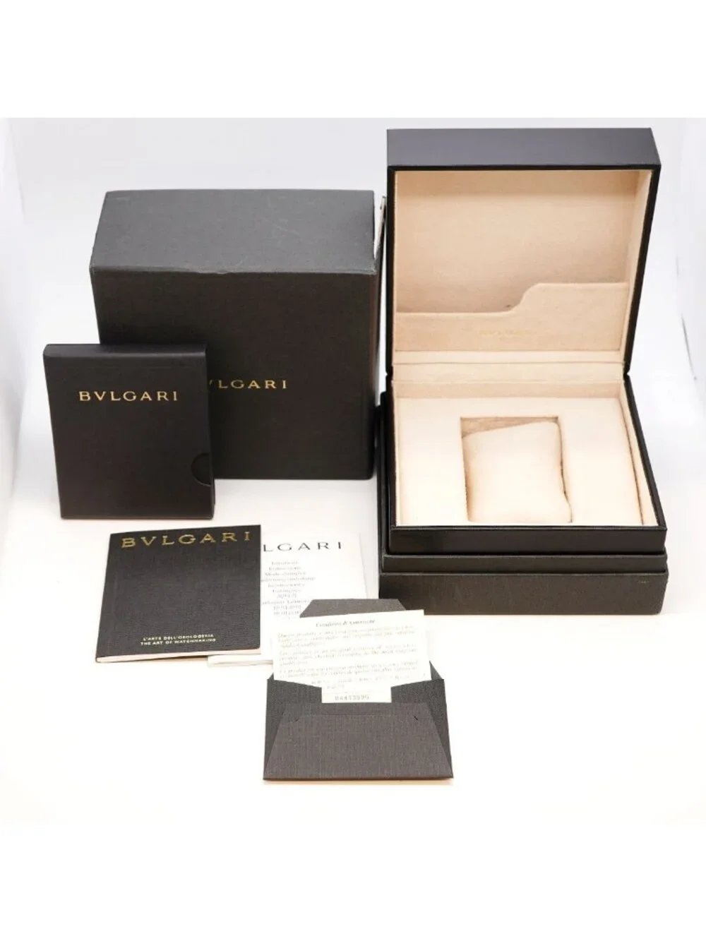 Bvlgari Bulgari Black Dial Watch